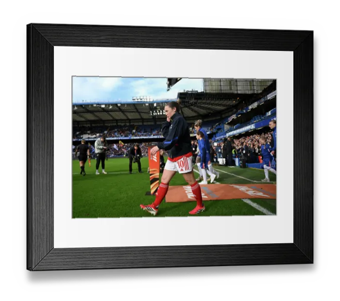 Framed Print : Chelsea FC v Arsenal - Barclays Women's Super League Chelsea FC v Arsenal - Barclays Women's Super League