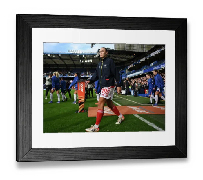 Framed Print : Chelsea FC v Arsenal - Barclays Women's Super League Chelsea FC v Arsenal - Barclays Women's Super League