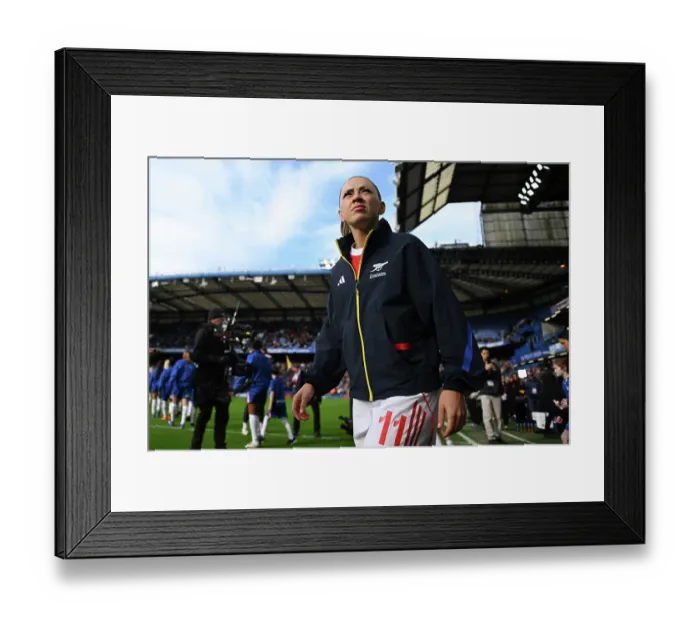 Framed Print : Chelsea FC v Arsenal - Barclays Women's Super League Chelsea FC v Arsenal - Barclays Women's Super League