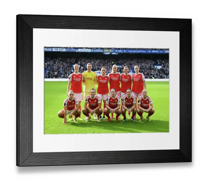 Framed Print : Chelsea FC v Arsenal - Barclays Women's Super League Chelsea FC v Arsenal - Barclays Women's Super League