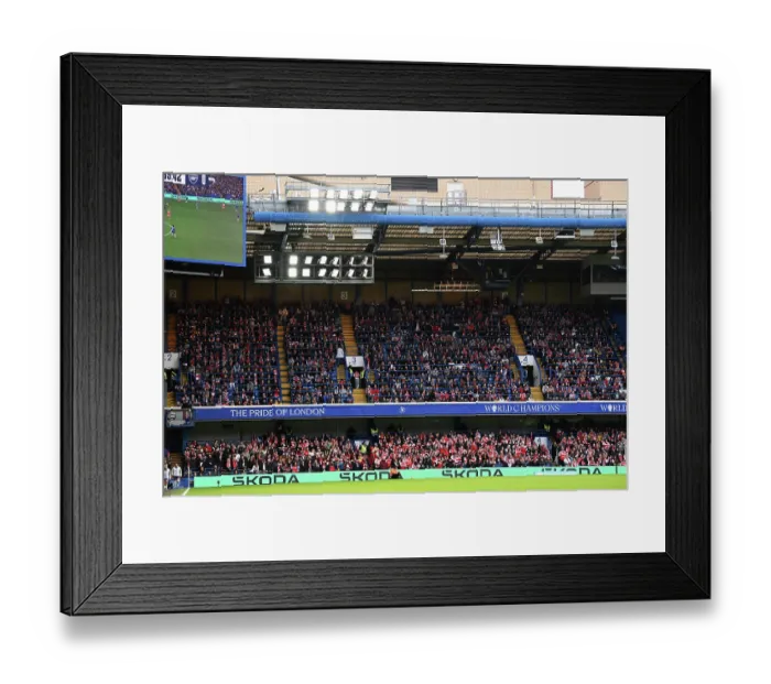 Framed Print : Chelsea FC v Arsenal - Barclays Women's Super League Chelsea FC v Arsenal - Barclays Women's Super League
