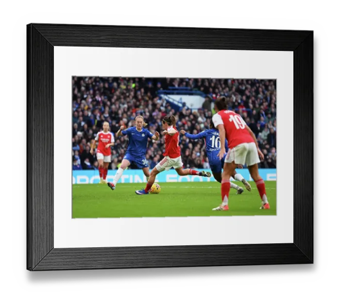 Framed Print : Chelsea FC v Arsenal - Barclays Women's Super League Chelsea FC v Arsenal - Barclays Women's Super League