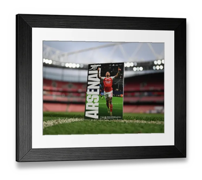 Framed Print : Arsenal v Manchester United - Premier League