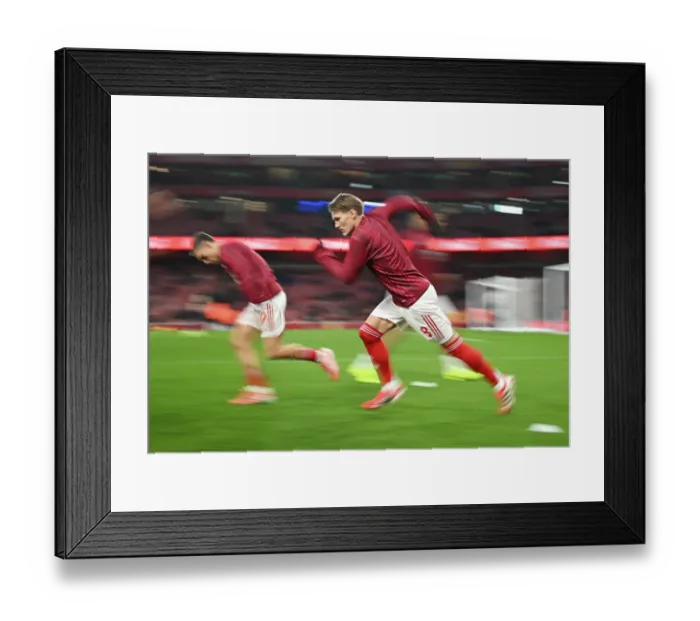 Framed Print : Arsenal v Manchester United - Premier League