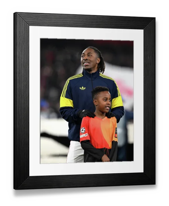Framed Print : Arsenal FC v FC Kairat Almaty - UEFA Champions League 2025 / 26 League Phase MD8 Framed Print : Arsenal FC v FC Kairat Almaty - UEFA Champions League 2025 / 26 League Phase MD8
