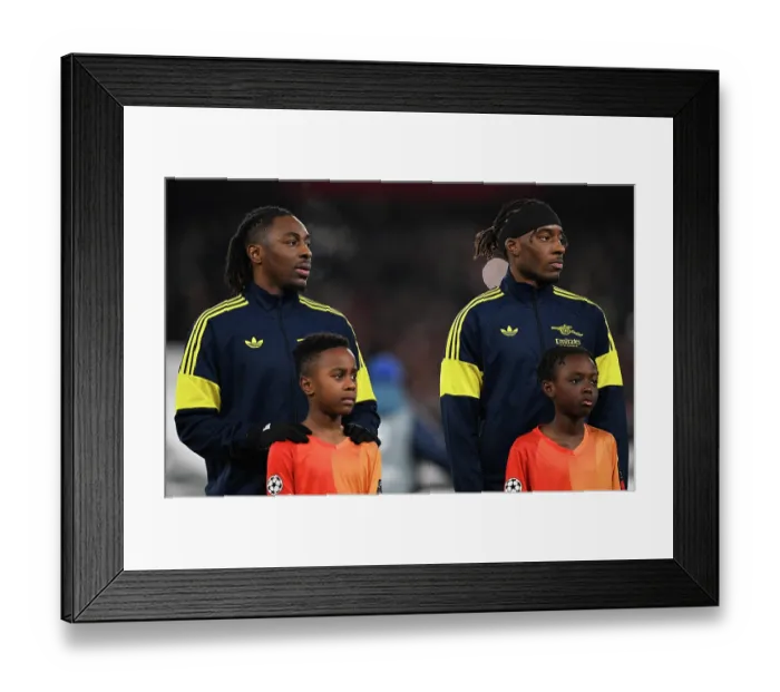 Framed Print : Arsenal FC v FC Kairat Almaty - UEFA Champions League 2025 / 26 League Phase MD8