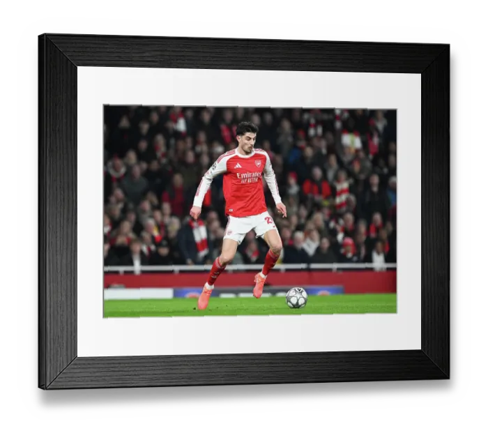 Framed Print : Arsenal FC v FC Kairat Almaty - UEFA Champions League 2025 / 26 League Phase MD8