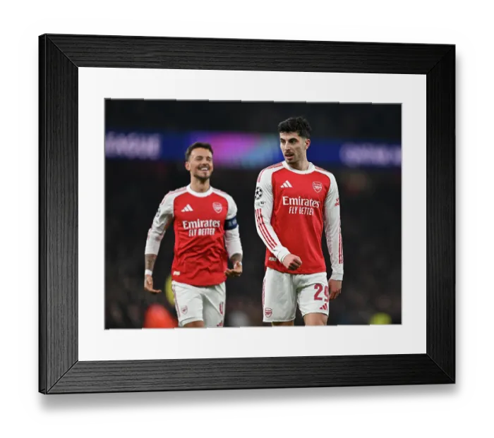 Framed Print : Arsenal FC v FC Kairat Almaty - UEFA Champions League 2025 / 26 League Phase MD8