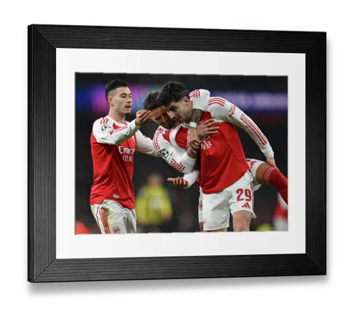 Framed Print : Arsenal FC v FC Kairat Almaty - UEFA Champions League 2025 / 26 League Phase MD8 Framed Print : Arsenal FC v FC Kairat Almaty - UEFA Champions League 2025 / 26 League Phase MD8