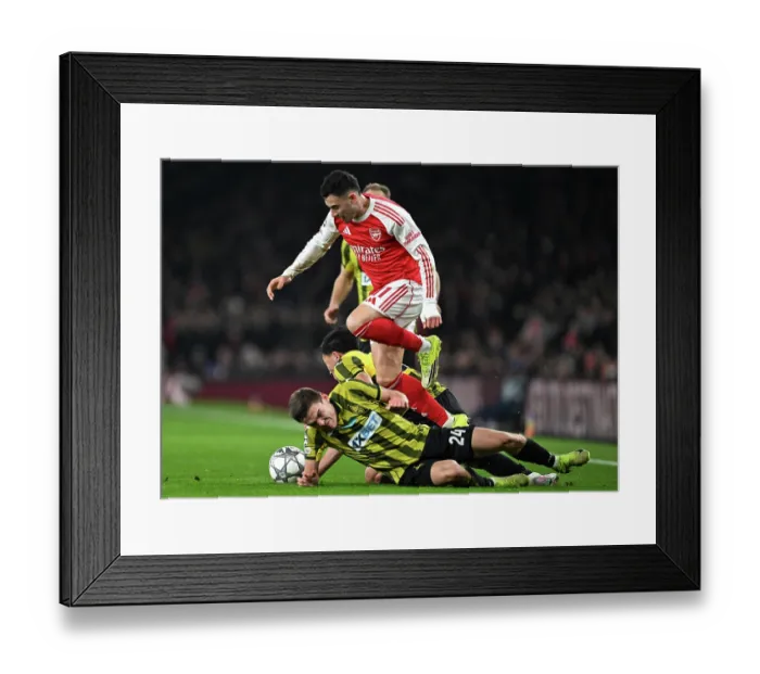 Framed Print : Arsenal FC v FC Kairat Almaty - UEFA Champions League 2025 / 26 League Phase MD8