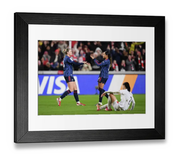 Framed Print : Arsenal Women FC v ASFAR - FIFA Women's Champions Cup 2026 Semi Final Arsenal Women FC v ASFAR - FIFA Women's Champions Cup 2026 Semi Final