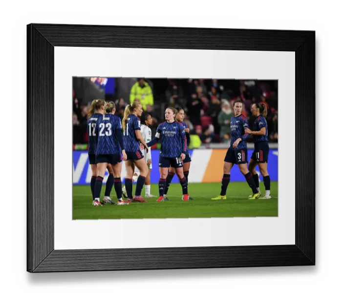 Framed Print : Arsenal Women FC v ASFAR - FIFA Women's Champions Cup 2026 Semi Final Arsenal Women FC v ASFAR - FIFA Women's Champions Cup 2026 Semi Final