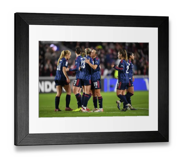 Framed Print : Arsenal Women FC v ASFAR - FIFA Women's Champions Cup 2026 Semi Final Arsenal Women FC v ASFAR - FIFA Women's Champions Cup 2026 Semi Final