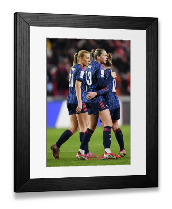 Framed Print : Arsenal Women FC v ASFAR - FIFA Women's Champions Cup 2026 Semi Final Arsenal Women FC v ASFAR - FIFA Women's Champions Cup 2026 Semi Final