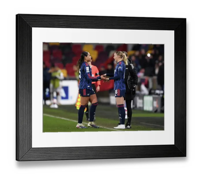 Framed Print : Arsenal Women FC v ASFAR - FIFA Women's Champions Cup 2026 Semi Final Arsenal Women FC v ASFAR - FIFA Women's Champions Cup 2026 Semi Final