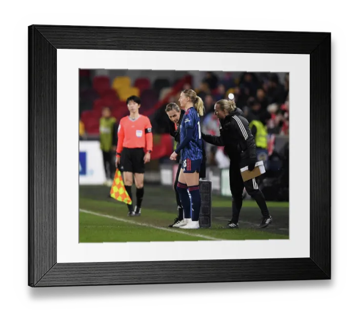 Framed Print : Arsenal Women FC v ASFAR - FIFA Women's Champions Cup 2026 Semi Final Arsenal Women FC v ASFAR - FIFA Women's Champions Cup 2026 Semi Final