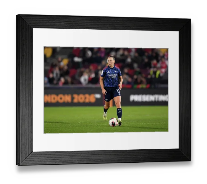Framed Print : Arsenal Women FC v ASFAR - FIFA Women's Champions Cup 2026 Semi Final Arsenal Women FC v ASFAR - FIFA Women's Champions Cup 2026 Semi Final
