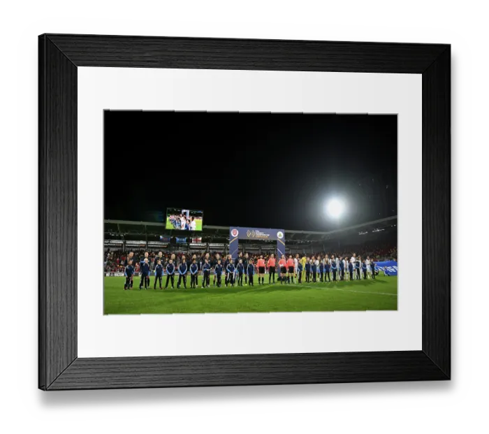 Framed Print : Arsenal Women FC v ASFAR - FIFA Women's Champions Cup 2026 Semi Final Arsenal Women FC v ASFAR - FIFA Women's Champions Cup 2026 Semi Final