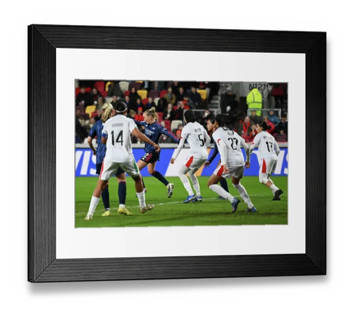 Framed Print : Arsenal Women FC v ASFAR - FIFA Women's Champions Cup 2026 Semi Final Arsenal Women FC v ASFAR - FIFA Women's Champions Cup 2026 Semi Final