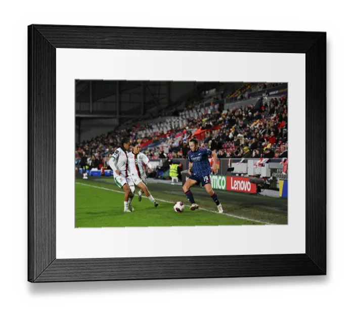 Framed Print : Arsenal Women FC v ASFAR - FIFA Women's Champions Cup 2026 Semi Final Arsenal Women FC v ASFAR - FIFA Women's Champions Cup 2026 Semi Final