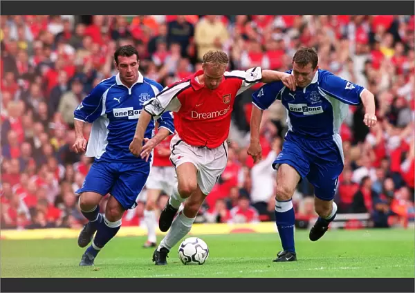 Dennis Bergkamp (Arsenal) Alan Stubbs and David Unsworth (Everton)