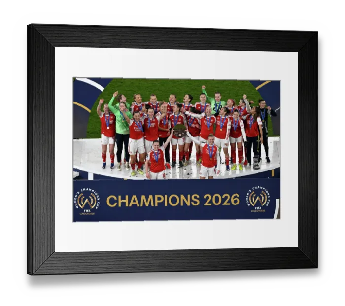 Framed Print : Arsenal Women FC v SC Corinthians - FIFA Women's Champions Cup 2026 Final