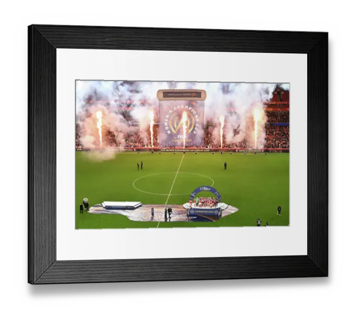 Framed Print : Arsenal Women FC v SC Corinthians - FIFA Women's Champions Cup 2026 Final Framed Print : Arsenal Women FC v SC Corinthians - FIFA Women's Champions Cup 2026 Final