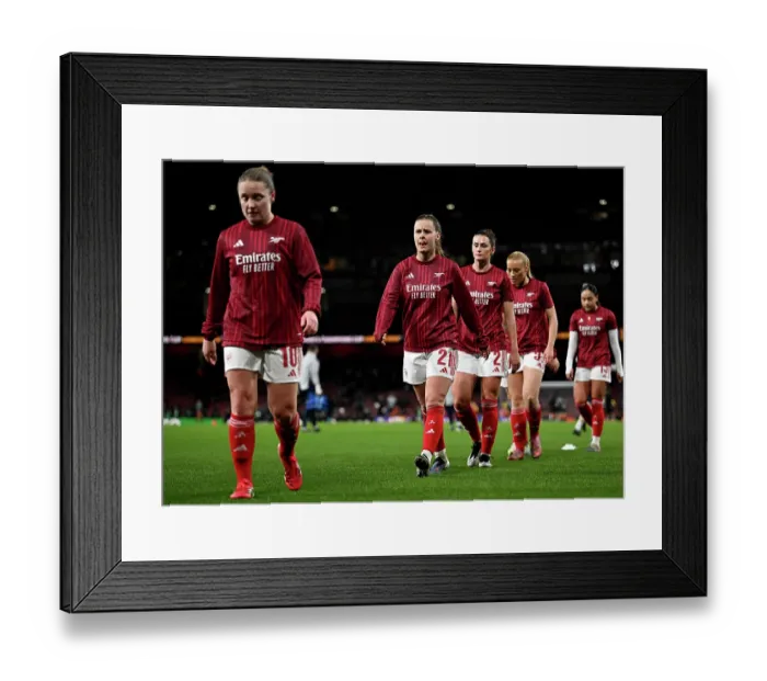 Framed Print : Arsenal Women FC v SC Corinthians - FIFA Women's Champions Cup 2026 Final Framed Print : Arsenal Women FC v SC Corinthians - FIFA Women's Champions Cup 2026 Final
