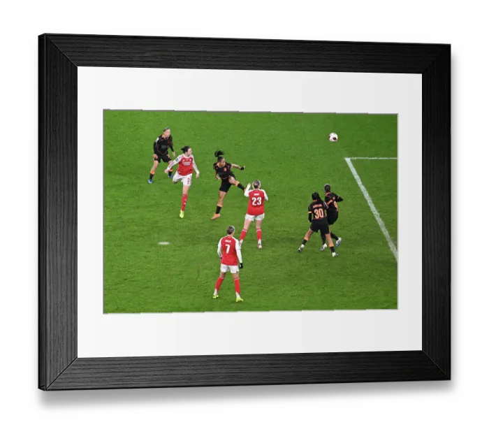 Framed Print : Arsenal Women FC v SC Corinthians - FIFA Women's Champions Cup 2026 Final Framed Print : Arsenal Women FC v SC Corinthians - FIFA Women's Champions Cup 2026 Final