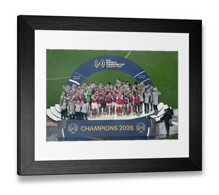 Framed Print : Arsenal Women FC v SC Corinthians - FIFA Women's Champions Cup 2026 Final