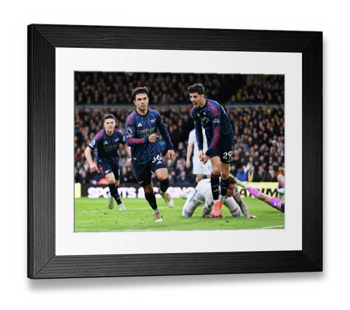 Framed Print : Leeds United v Arsenal - Premier League