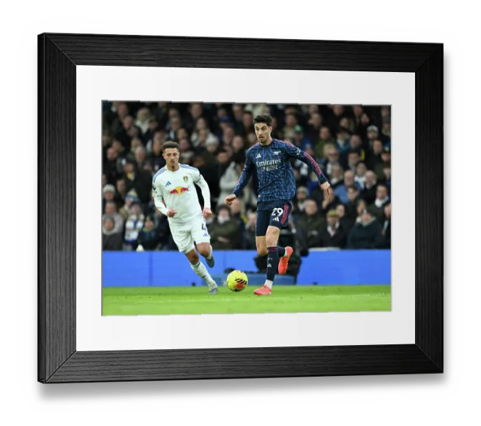 Framed Print : Leeds United v Arsenal - Premier League
