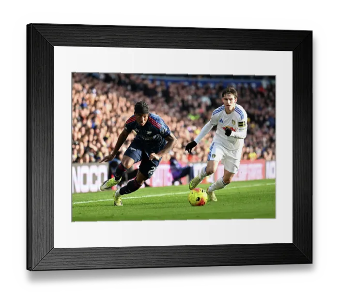 Framed Print : Leeds United v Arsenal - Premier League
