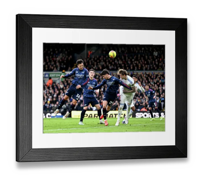 Framed Print : Leeds United v Arsenal - Premier League