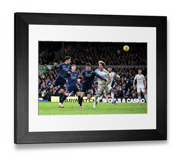Framed Print : Leeds United v Arsenal - Premier League