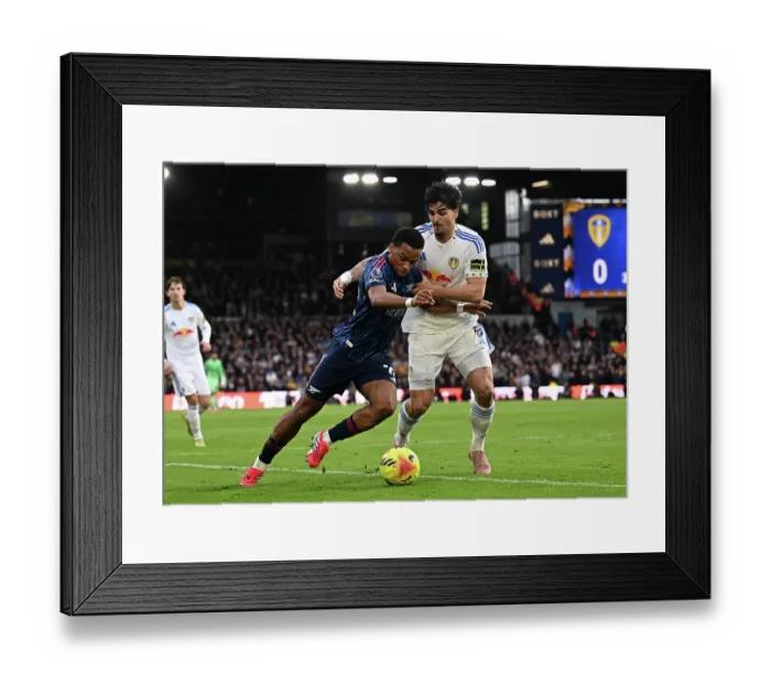 Framed Print : Leeds United v Arsenal - Premier League
