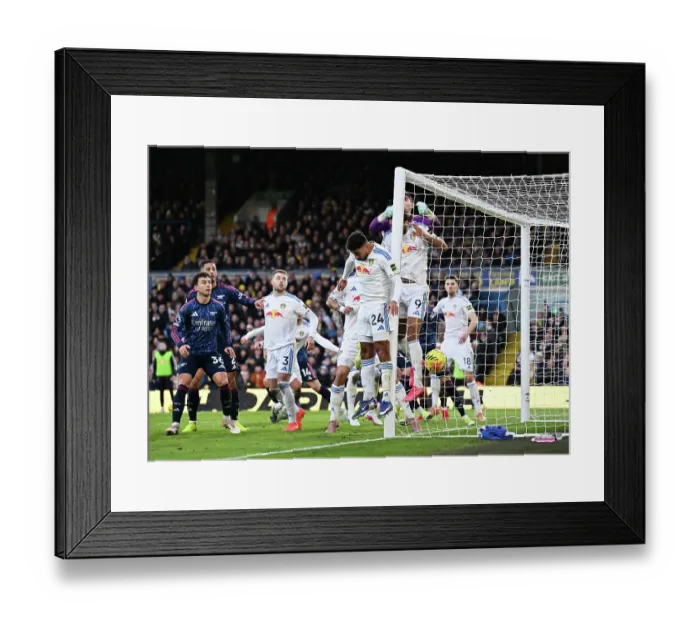Framed Print : Leeds United v Arsenal - Premier League