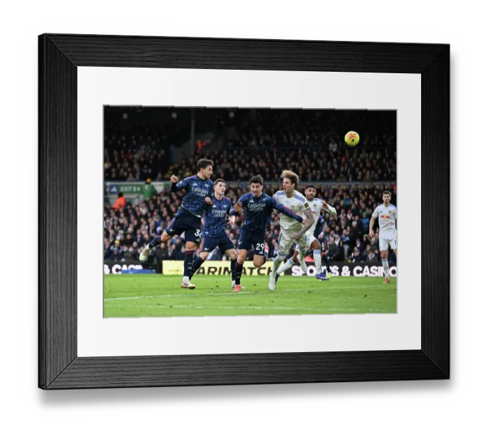 Framed Print : Leeds United v Arsenal - Premier League
