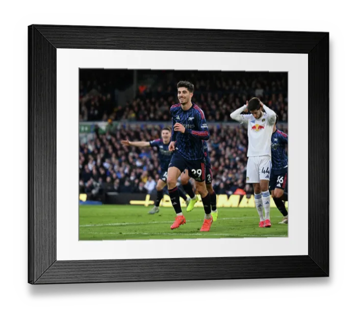 Framed Print : Leeds United v Arsenal - Premier League