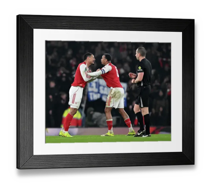 Framed Print : Arsenal v Chelsea - Carabao Cup Semi Final Second Leg