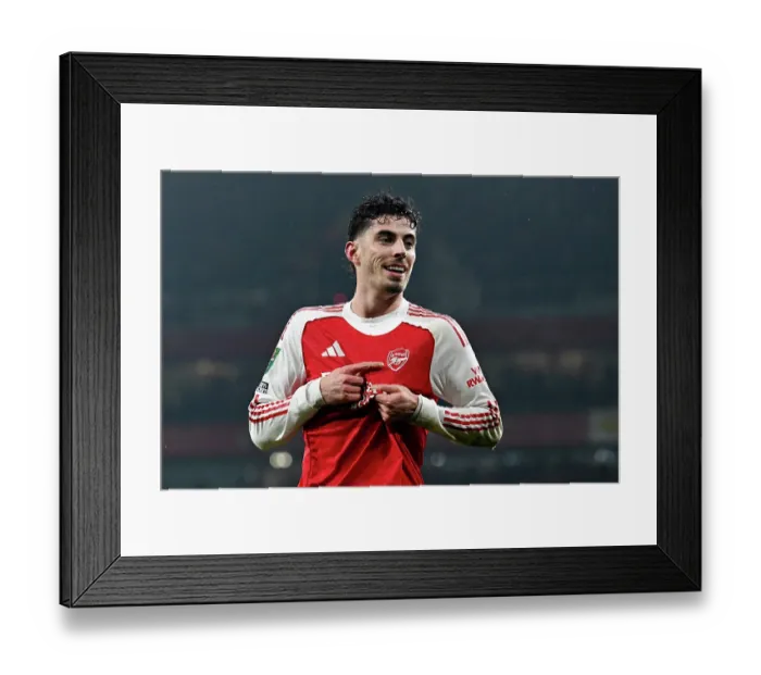 Framed Print : Arsenal v Chelsea - Carabao Cup Semi Final Second Leg