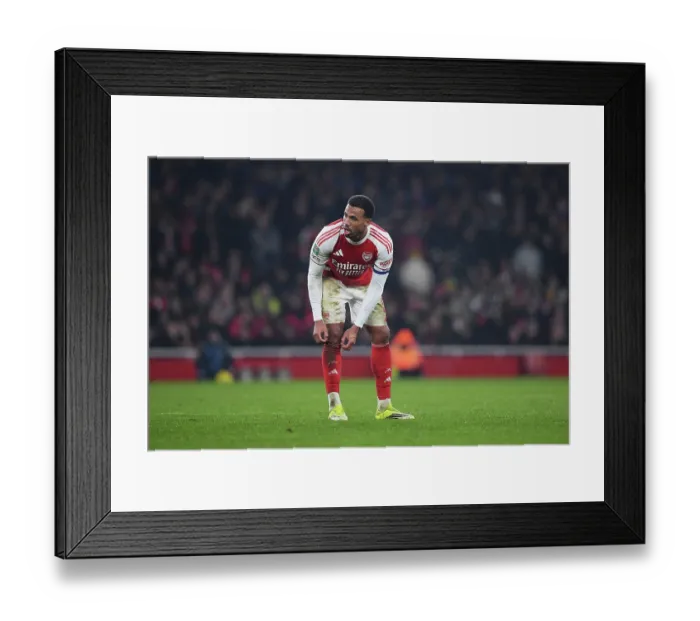 Framed Print : Arsenal v Chelsea - Carabao Cup Semi Final Second Leg