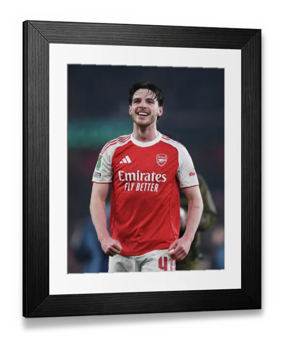 Framed Print : Arsenal v Chelsea - Carabao Cup Semi Final Second Leg