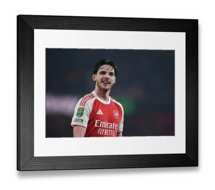 Framed Print : Arsenal v Chelsea - Carabao Cup Semi Final Second Leg