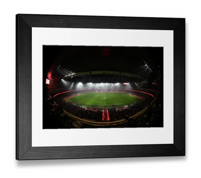Framed Print : Arsenal v Chelsea - Carabao Cup Semi Final Second Leg