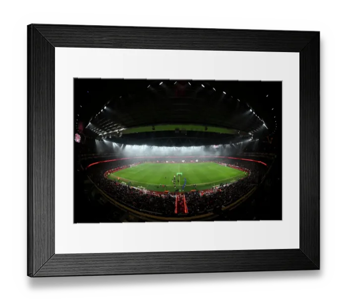 Framed Print : Arsenal v Chelsea - Carabao Cup Semi Final Second Leg