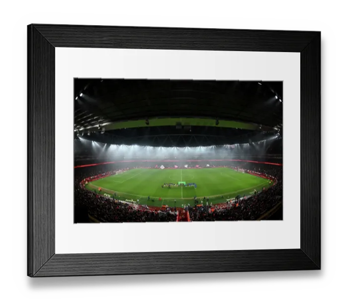 Framed Print : Arsenal v Chelsea - Carabao Cup Semi Final Second Leg