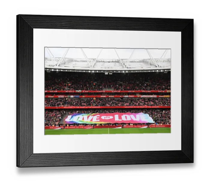 Framed Print : Arsenal v Sunderland - Premier League