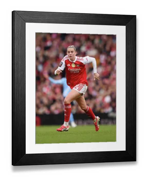 Framed Print : Arsenal v Manchester City - Barclays Women's Super League Arsenal v Manchester City - Barclays Women's Super League