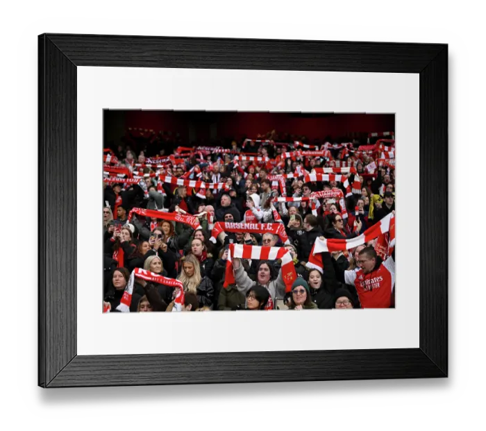 Framed Print : Arsenal v Manchester City - Barclays Women's Super League Arsenal v Manchester City - Barclays Women's Super League